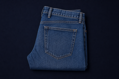 Denim product photo