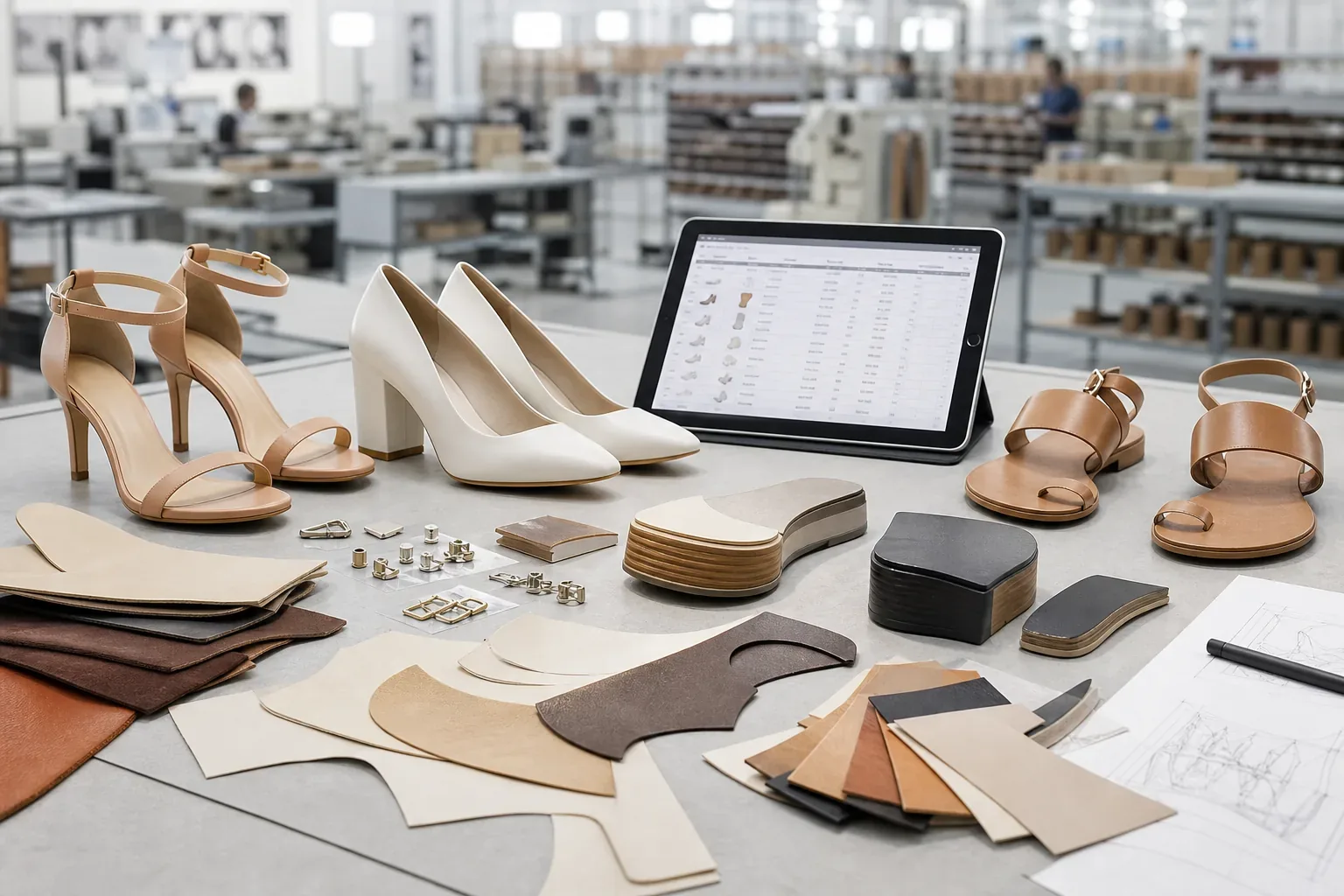 Footwear BOM discipline and component intelligence in apparel PLM