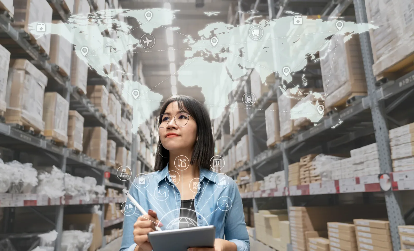 Managing Supply Chain with Technology: The Sustainable Paths